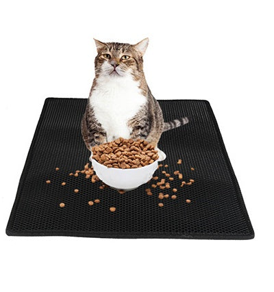 PurrMat — Honeycomb Double‑Layer Litter Mat
