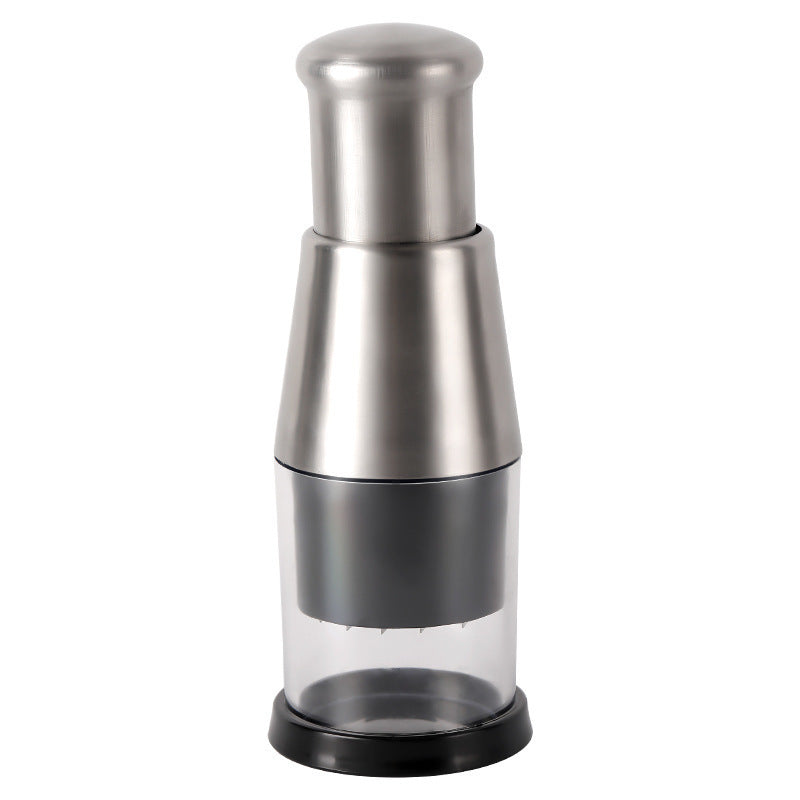 The Rapid Chopper: Multi-Purpose Push-Down Kitchen Food Slicer