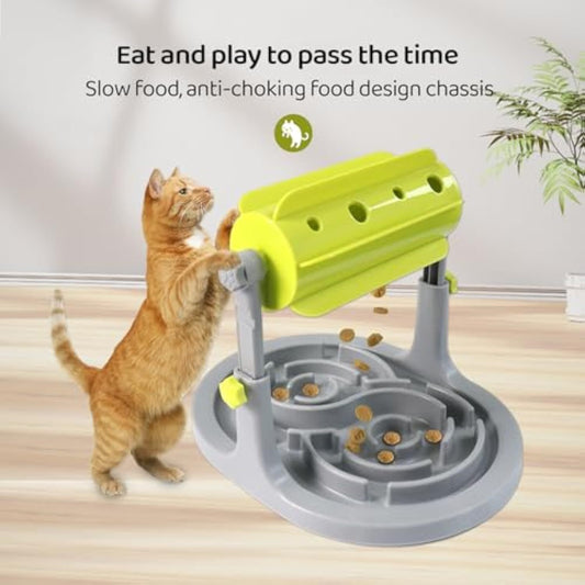 Adjustable Puzzle Slow Feeder for Cats & Dogs