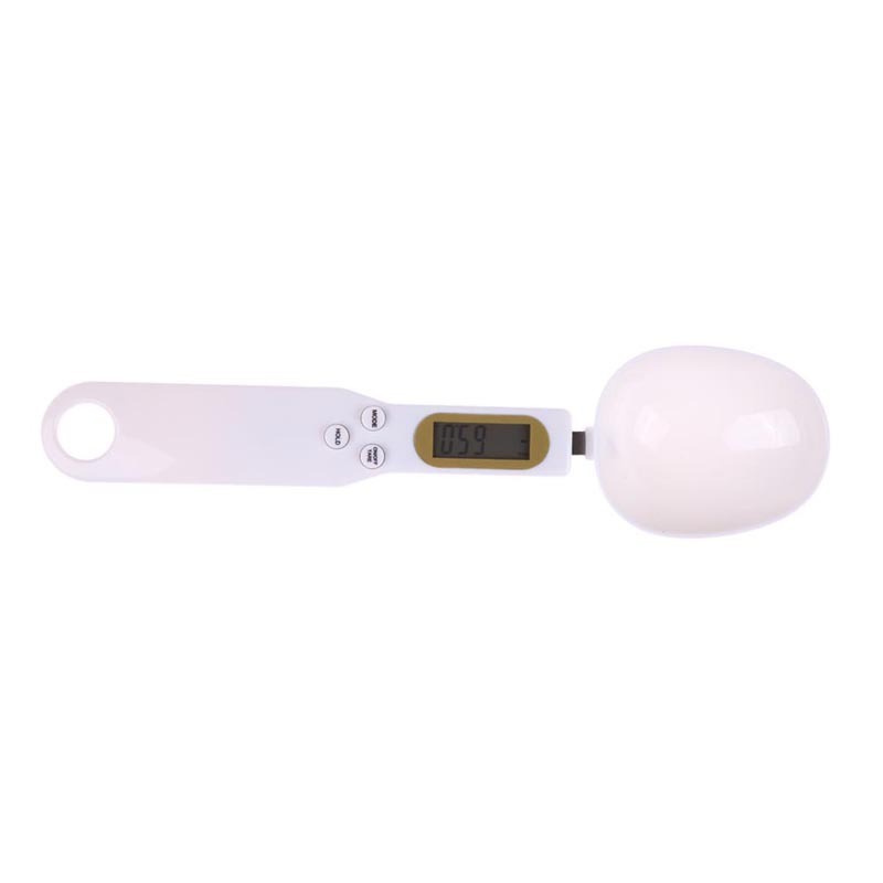 The Gram Master: Digital Spoon Food Scale with Tare & Hold Function