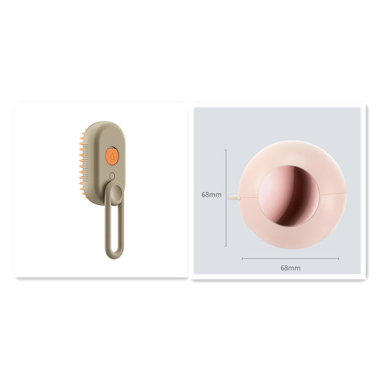 PawMist Grooming Brush — 3‑in‑1 Spray, Massage & Deshedding (Cats & Dogs)