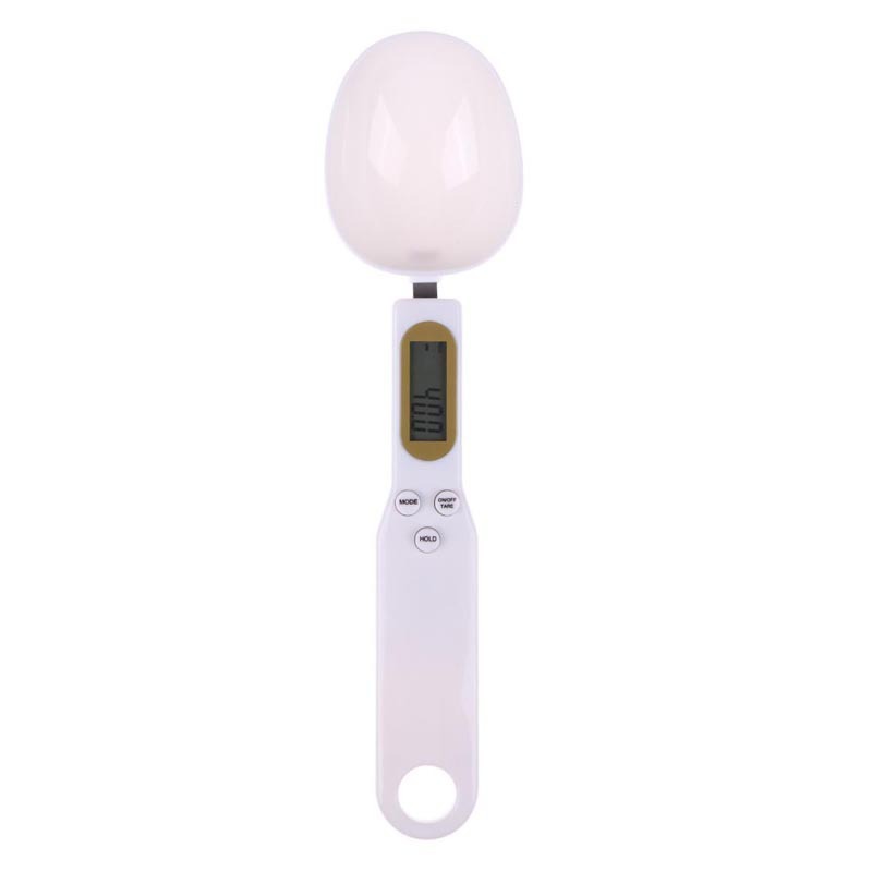 The Gram Master: Digital Spoon Food Scale with Tare & Hold Function