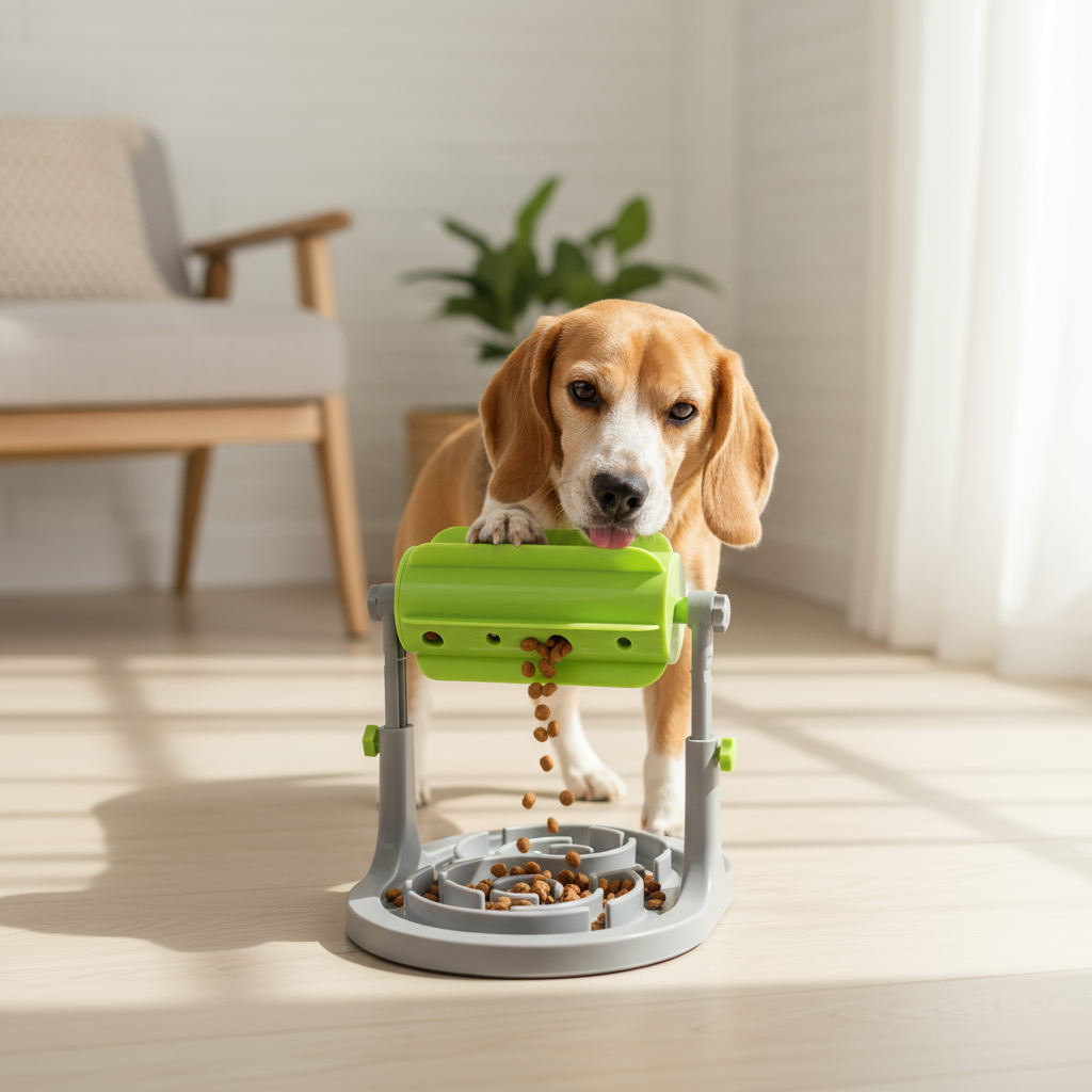 Adjustable Puzzle Slow Feeder for Cats & Dogs